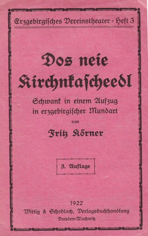 Titelblatt Dos neie Kirchnkascheedl